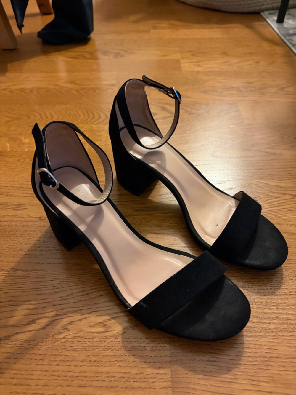 A New Day Black Block Heels - Women